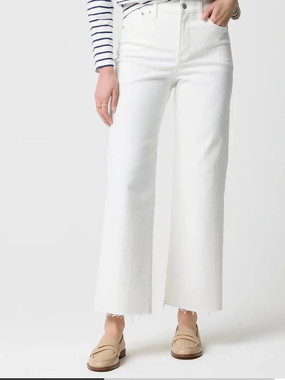 J CREW WHITE JEANS💋NWT - Picture 1 of 11